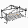 Custom Aluminum Pitch Roof Studio Truss Stage System Outdoor 6x6x4m