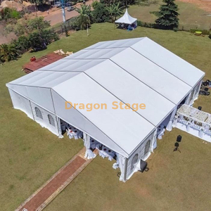 12x30m 20x20m Wedding Party Outdoor Tent For Anniversary Celebration 300 People Capacity