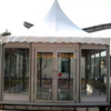 Pagoda 6x6m Roof Outdoor Exhibition Tent For Event With Glass Wall