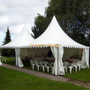 6x6m 8x8m Aluminum Luxury Wedding Party Reception Pagoda Tent Pavilion Canopy