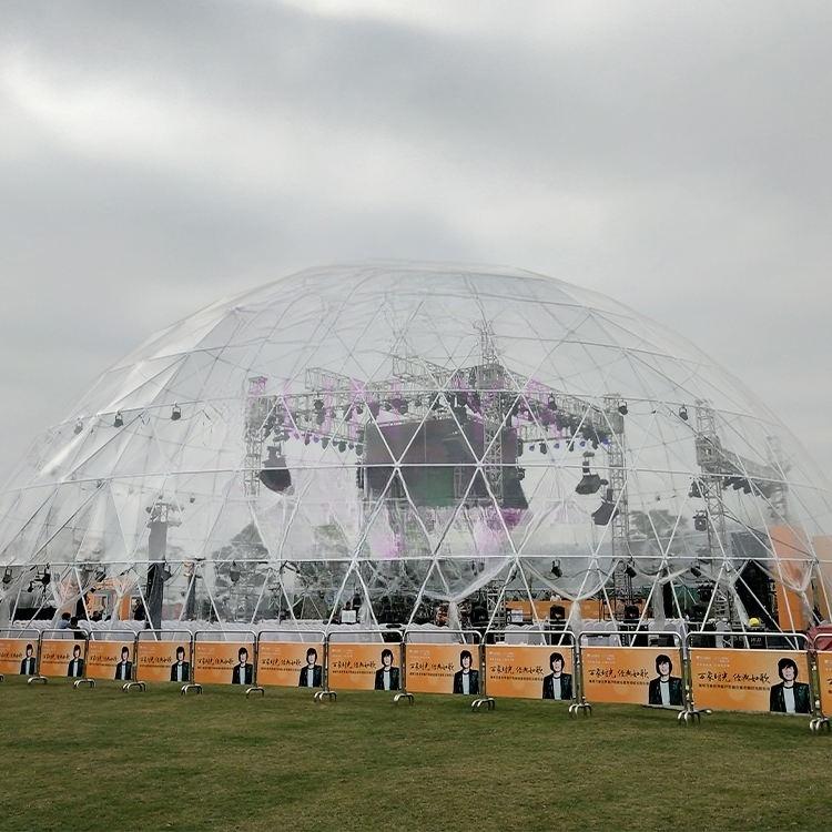 Outdoor Exhibition All Transparent Dome Tent