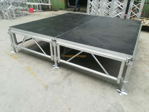 Custom Aluminum Small Church Stage 3x3m 10x10ft 