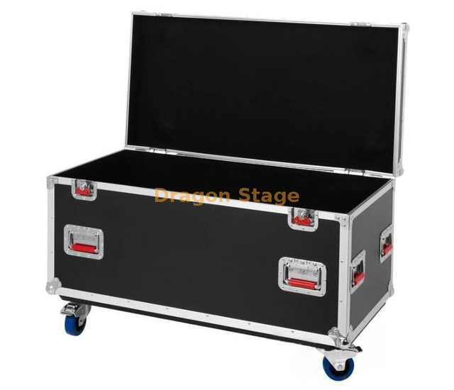 Aluminum Party Flight Case with Locking Transport Trunk Case