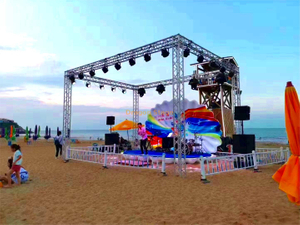 Aluminum Concert Silver Frame Activity Truss 6x6x4m