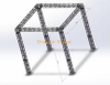 5x5x5m Aluminum Exhibition Booth Truss System