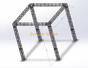 5x5x5m Aluminum Exhibition Booth Truss System