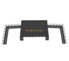 Professional 10.98x7.32m Portable Aluminum Stage System with ADA Ramps And 2 Stairs & Adjustable Height 0.8-1.2m