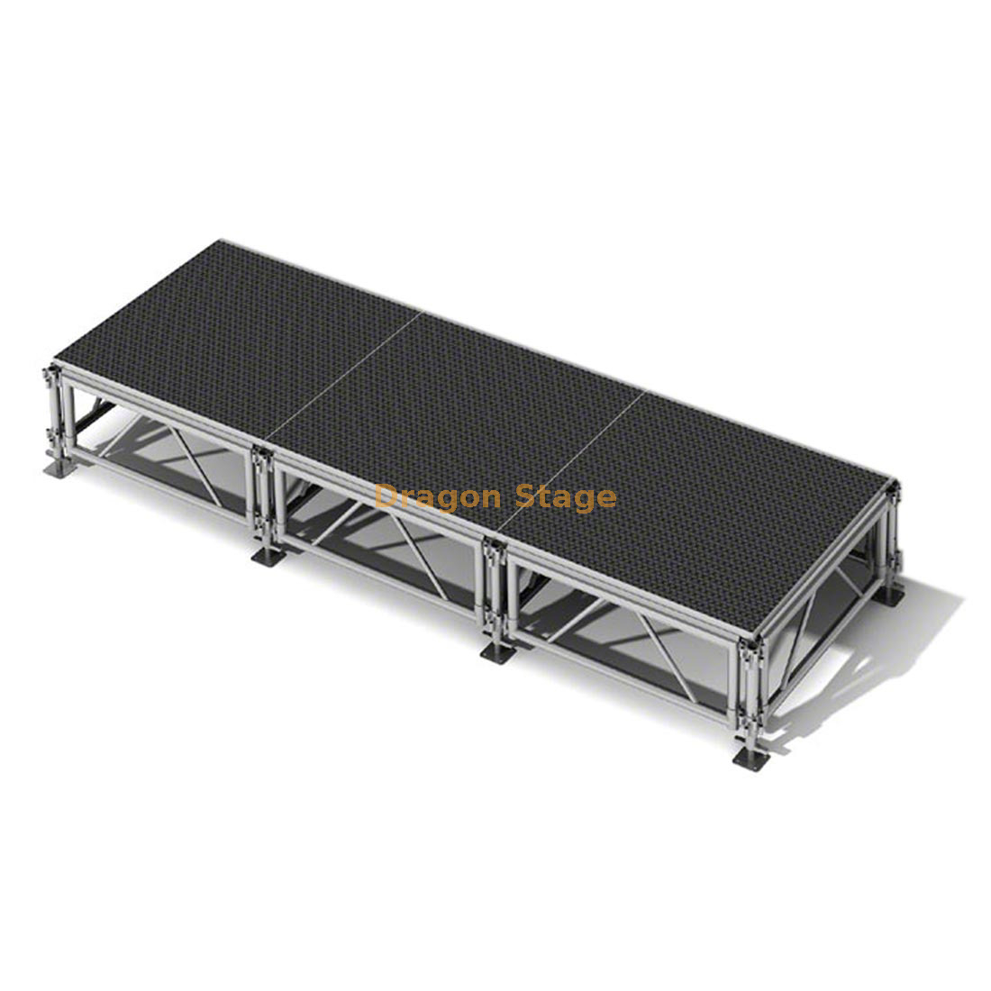 Portable Aluminium Outdoor Concert Stage Sale 3.66x1.22m with 1 stair