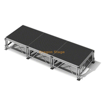 Portable Aluminium Outdoor Concert Stage Sale 3.66x1.22m with 1 stair