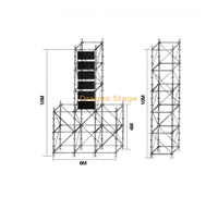 speaker tower truss