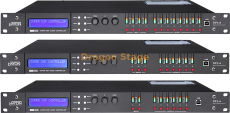 Digital Speaker Processor | Professional DSP Loudspeaker Management System 2×4, 2×6, 3×6 & 4×8
