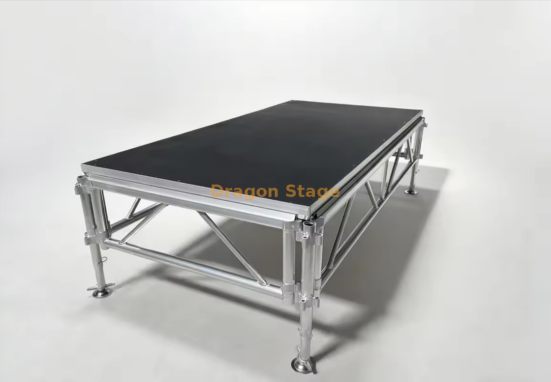 4x8ft Modular Aluminum Performance Brace Stage 19.62x6.1m