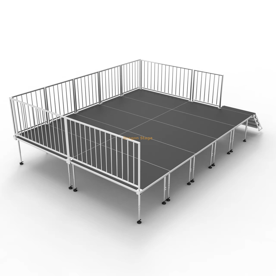 6.1x4.88m Quick Locking Modular Stage Platform Kit