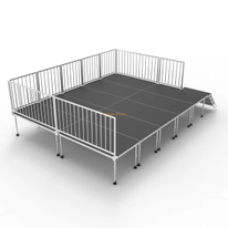 6.1x4.88m Quick Locking Modular Stage Platform Kit