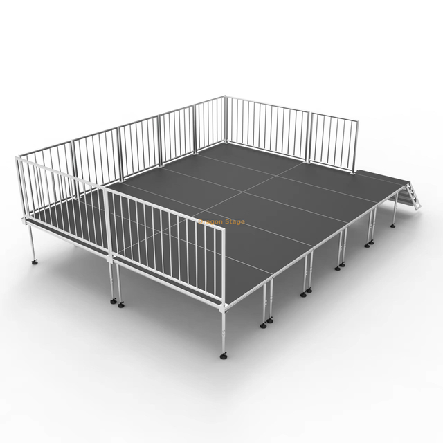 6.1x4.88m Quick Locking Modular Stage Platform Kit