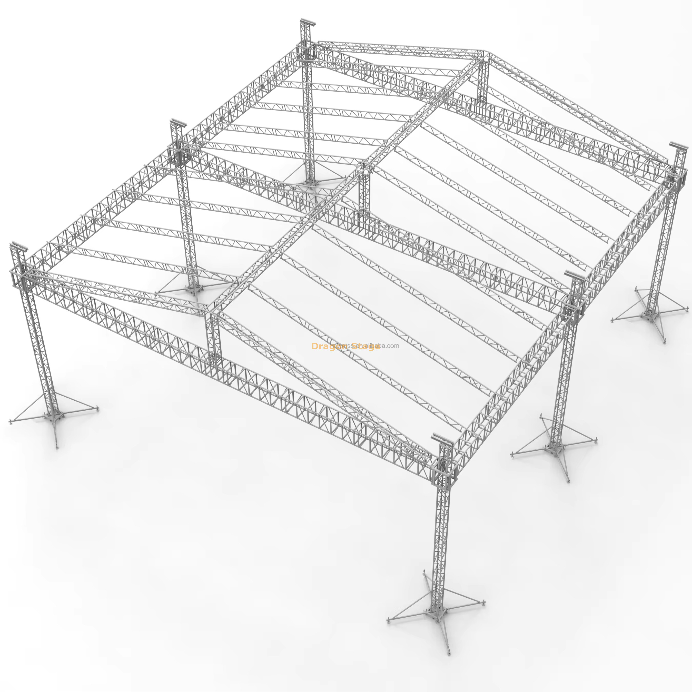 Aluminum Event A Roof Truss System Truss Rooftop for Sale 18x15x10m