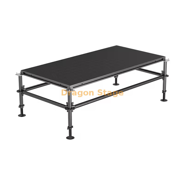 Aluminum Steel Portable Outdoor Concert Stage Platform 9.76x6.1m