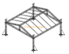 Custom Outdoor Pitch Roof Truss Structure 8x7x5m for Concerts & Events