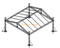 Custom Outdoor Pitch Roof Truss Structure 8x7x5m for Concerts & Events