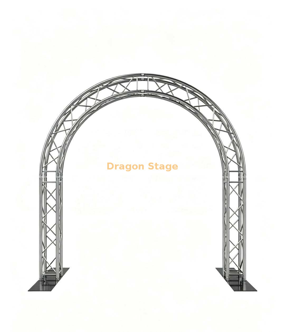 Aluminum Box Truss Archway for Wedding Ceremony 