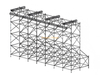 14x4x8m Double-Row Ringlock LED Screen Hanging Structure with 14m Truss Beam