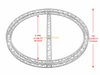 6m Diameter Custom Circular Aluminum Lighting Truss Ring with Center Support Beam