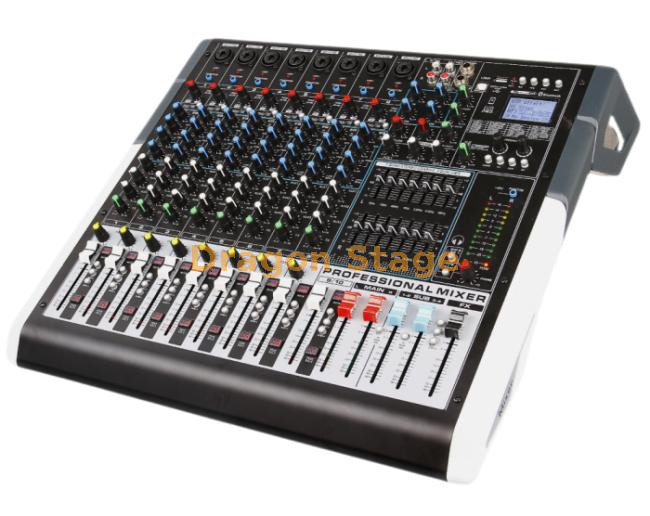 HTS12 12 Channel Professional Audio Mixer with DSP Effects