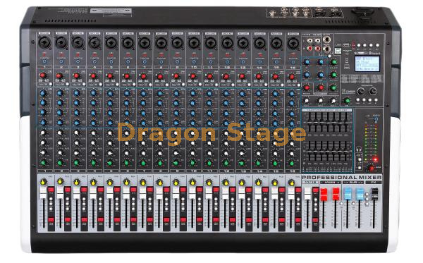 HTS16 16 Channel Professional Audio Mixer with DSP Effects