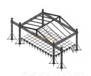 14x6x6m Professional Aluminum Event Concert Stage Lighting Truss
