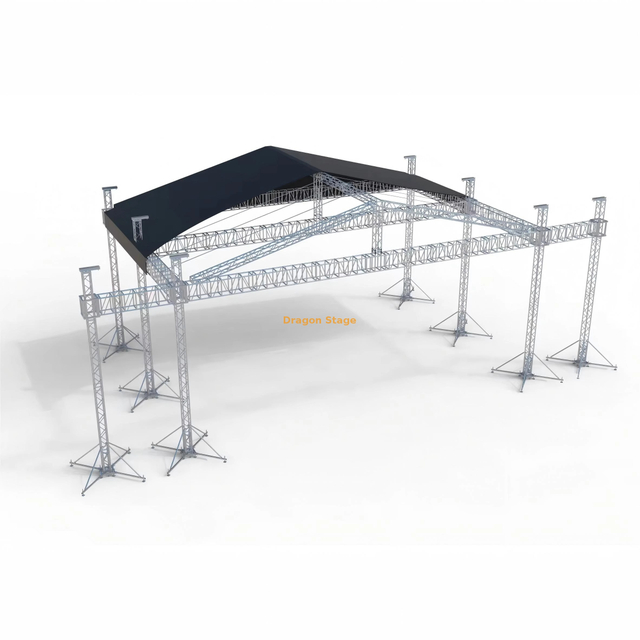 Best Concert Stage Designs with Roof Truss System 20x15x12m