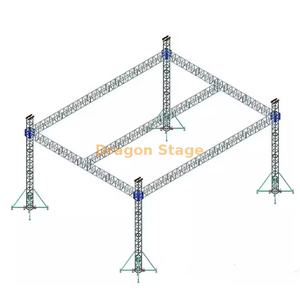 Mobile Music Stage with Middle Beam 15x8x6
