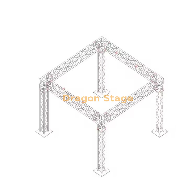 12 Inch Thomas Truss Aluminum Bolt Truss for Event Lighting