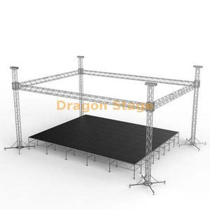 Indoor Non-Roof Stage Truss 40x30x13ft