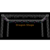 Durable Aluminum Stage Frame Structure Lighting Truss 40x30x30ft