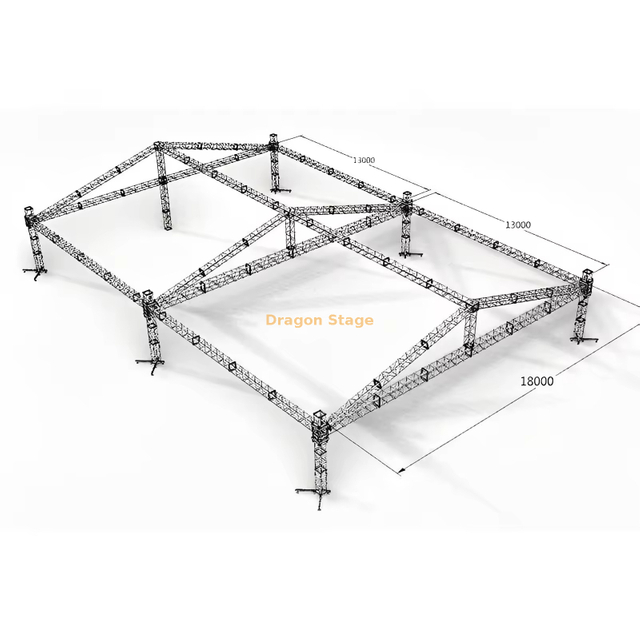 18x26x5m Professional Outdoor Event Lighting Truss Structure