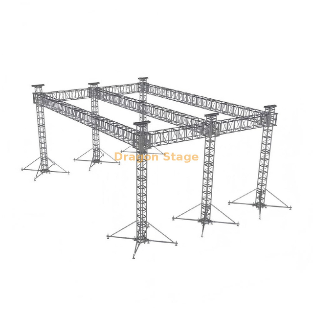 Indian Pune Wedding Outdoor Concert Booth Event Truss 60x80x35ft