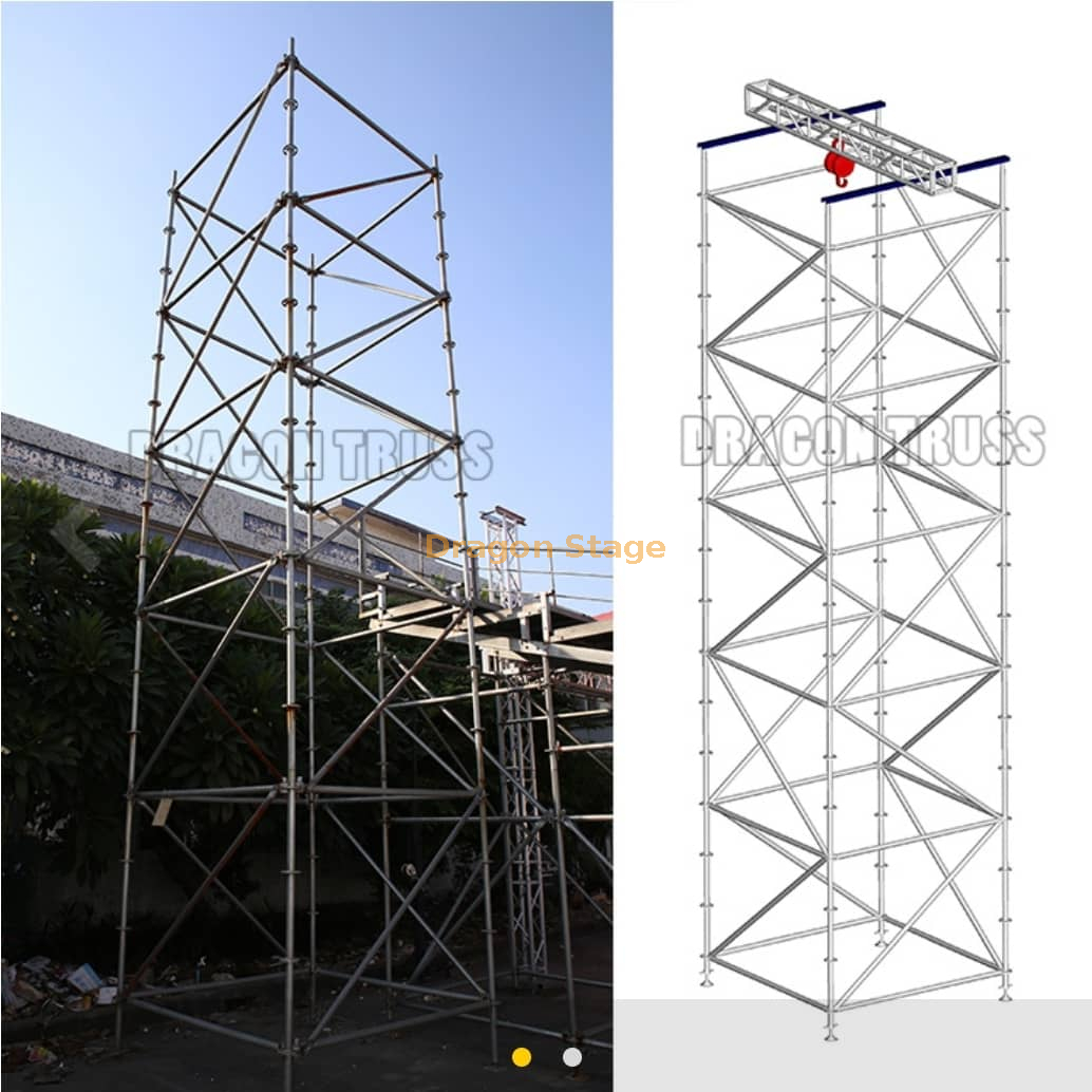 20ft layer truss iron trusses prices audio tower 2x2x6m