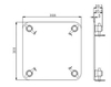 Alu-base Match Pigot Truss 289x289mm