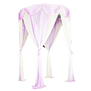 Wedding Party Tent Pipe And Drape Backdrop Pipe And Drape for Wedding
