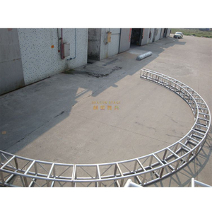 Modular 20-foot circular truss display