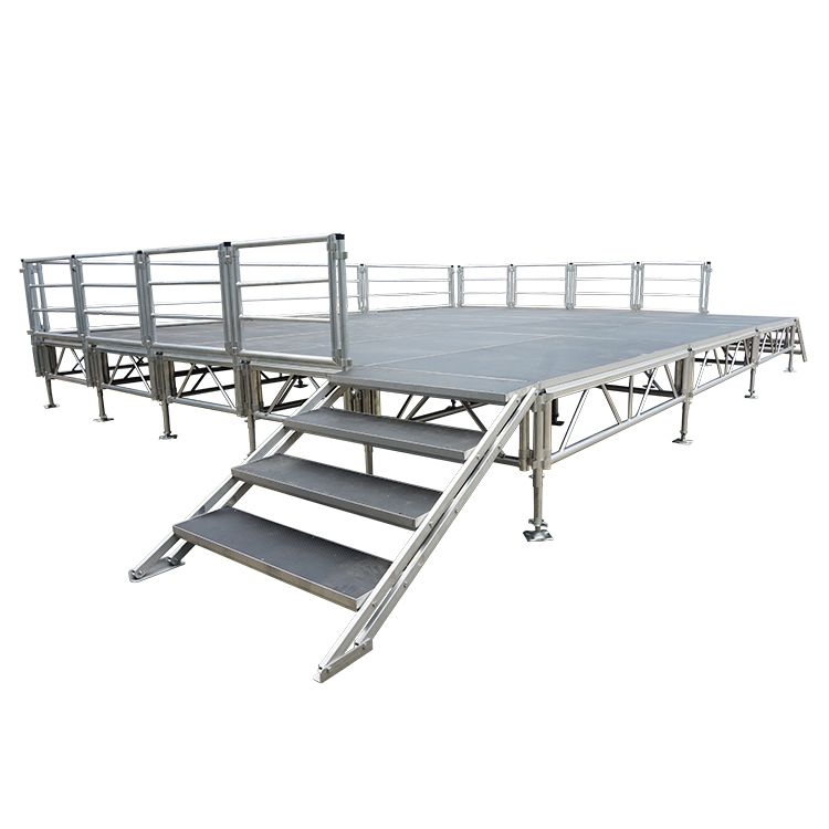 Aluminum Modular Brace Stage Railings / Baluster/ Handrails