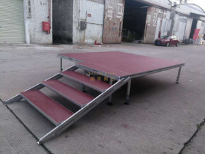Custom Aluminum Outdoor Portable Stage Decks 8x12m height: 0.6-1m