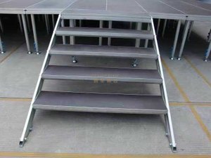 Lightweight Portable Outdoor Stage for Sale 9x6m Height: 0.6-1m
