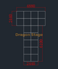 Catwalk Portable Outdoor T Stage for Sale 16 X 20 Ft 