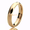 Wholesale Women Men Fashionable Custom Gold Plated Engagement Wedding Stainless Steel Finger Ring