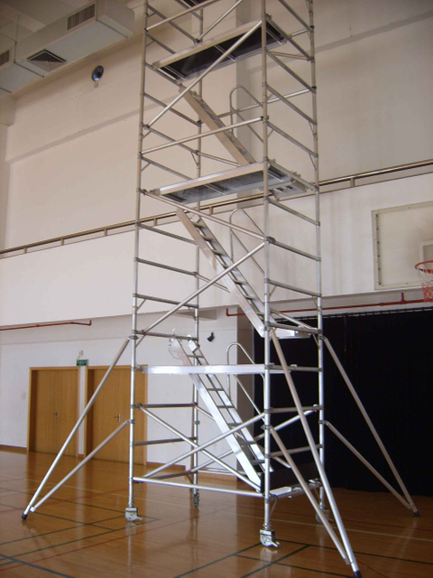 Aluminum mobile scaffolding tower for sale