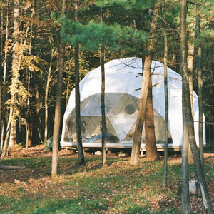 Easy Set Up Camping Geo Dome Home Big Geodesic Dome Kit Tents Light Weight Glamping Garden Glass PVC Igloo Dome House For Sale