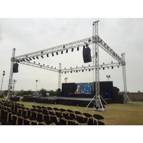 Outdoor concert stage tent truss system frame truss structure aluminum truss