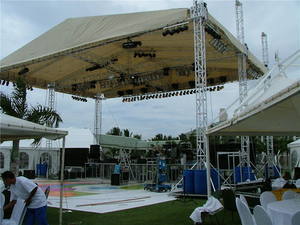 Aluminum Roof Tent Truss Stage Lighting Truss Stage