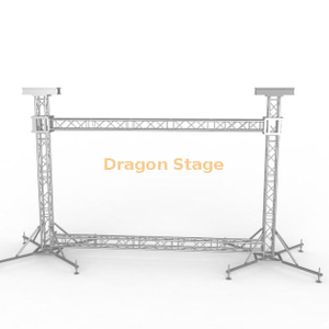 LED Ground Support Video Wall/ Led Light Frame/ Outdoor Event Led Truss Display Led Screen Truss 11x9m